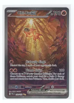 2023 Pokemon S&V Paldea Evolved Chi-Yu ex Secret Rare #259/193 - Image 1