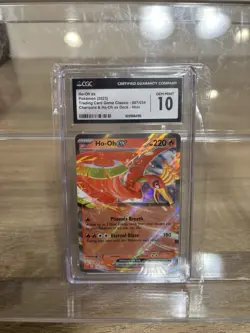 CGC 10 GEM MINT Ho-Oh ex 007/034 TCG Classic Charizard Deck Holo Pokemon 2023 - Image 1
