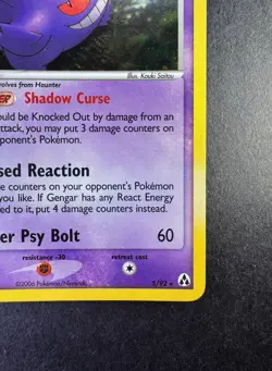 Pokemon Gengar 5/92 Holo EX Legend Maker 2006 TCG - Image 5