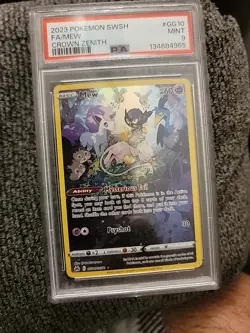 Pokemon TCG Mew Crown Zenith Galarian Gallery GG10/GG70 Holo Rare - Image 1