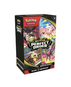 PRE-SALE Pokemon TCG: Mega Evolution - Perfect Order Booster Bundle (6 Packs) - Image 1