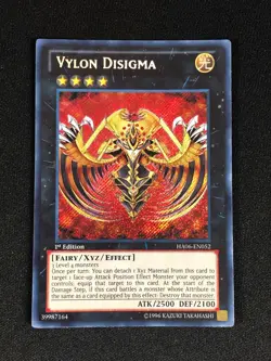 YUGIOH VYLON DISIGMA HA06-EN052 1ST SECRET - Image 1
