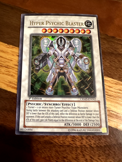 Hyper Psychic Blaster CRMS-EN042 1st Edition Ultra Rare LP + BONUS - Image 1