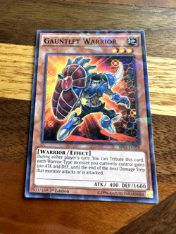 Gauntlet Warrior BP03-EN070 1st Edition Shatterfoil Rare LP + BONUS - Image 1
