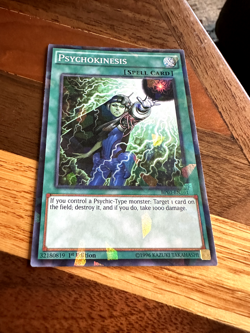 Psychokinesis BP03-EN161 1st Edition Shatterfoil Rare PL + BONUS - Image 1