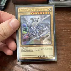 • Blue-Eyes White Dragon • MVP1 Dark Side of Dimensions Ultra Rare Yugioh TCG - Image 1