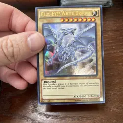 • Blue-Eyes White Dragon • MVP1 Dark Side of Dimensions Ultra Rare Yugioh TCG - Image 2