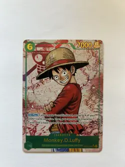 Monkey D Luffy Alt Art (SEC*) OP13-118 - Carrying on His Will ONE PIECE ENGLISH - Image 1