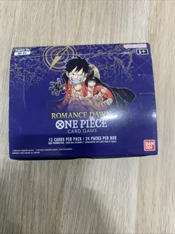 One Piece Op-01 Romance Dawn Box ENG Reprint White Botton OP01 EMPTY / Vuoto 2x - Image 3