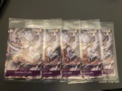 ONE PIECE 5 Card Game Monkey.D.Luffy GEAR 5 PROMO eng awakening of the new era - Image 1