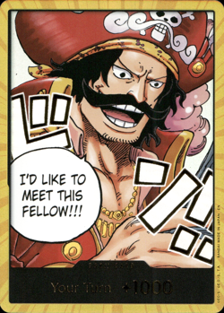 One Piece TCG • DON!! Gol. D Roger OP13 • Alternate Artwork • ENG/NM - Image 1