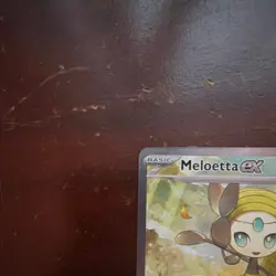 Pokemon Meloetta EX 167/086 Sv: Black Bolt Holo Special Illustration Rare Card - Image 5