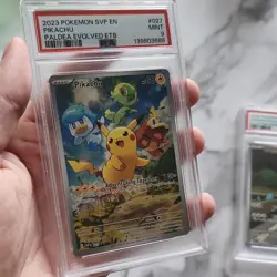 Pokemon TCG Graded Illustration Rare Lot - 5 Cards: Reshiram, Pikachu, PSA - Image 2