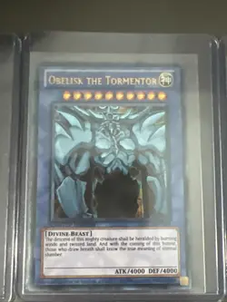 Egyptain God Cards *Limited Edition YGLD* ULTRA RARE SET (3) - Image 4