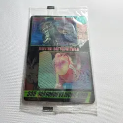 S0160 Son Goku vs Roshi 335 Japanese Dragon Ball Morinaga Wafer Card Sealed - Image 2