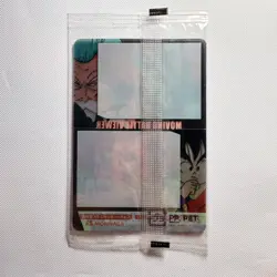 S0160 Son Goku vs Roshi 335 Japanese Dragon Ball Morinaga Wafer Card Sealed - Image 3