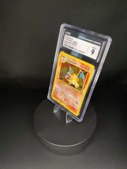 CGC 9 MINT Charizard 1999 Base Set 4/102 Holo Pokemon Card - Image 1