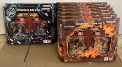Lot of 8 NEW One Piece Card Game: Illustration Box Vol. 5 & Vol. 6 FAST SHIP - Image 1