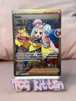 Iono 269/193 Special Illustration Rare Paldea Evolved Pokemon Card 'A' TCGKITTEN - Image 1
