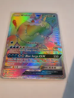 Wishiwashi GX - 151/145 - Pokemon Guardians Rising Sun Moon Secret Rare Card - Image 2
