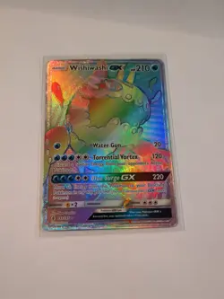 Wishiwashi GX - 151/145 - Pokemon Guardians Rising Sun Moon Secret Rare Card - Image 3