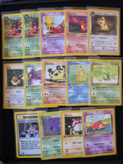 Pokemon TCG Vintage - 1st Edition -- French -- Team Rocket Card Lot - Image 1