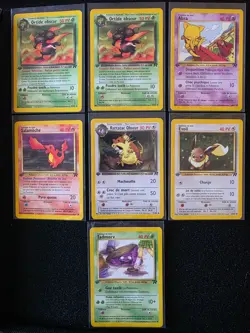 Pokemon TCG Vintage - 1st Edition -- French -- Team Rocket Card Lot - Image 2