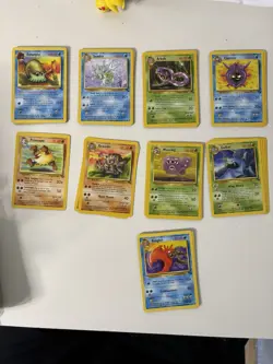 Pokemon VINTAGE 137 WOTC FOSSIL TCG Trading Cards LOT HEAVY PLAY - Image 1