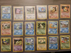 Pokemon Neo Genesis Starter Collection 77 Unique Cards Excellent/NM Condition - Image 2