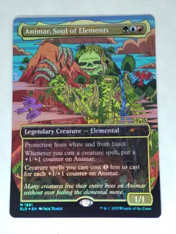 MTG Animar, Soul of Elements FOIL Secret Lair - SLD / 1891- (Ships from Japan.) - Image 1