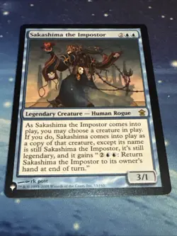 [1x] Sakashima the Impostor (SOK) Near Mint, English Mystery Booster MTG Magic - Image 1