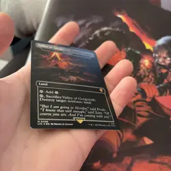 Valley of Gorgoroth - Wasteland (Surge Foil) Commander: the Lord of the... - Image 2