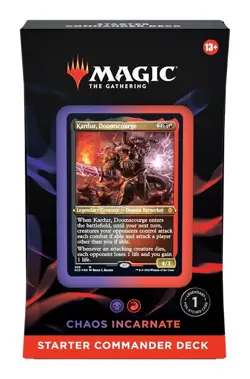Starter Commander Deck - Chaos Incarnate MTG Brand New Sealed - Image 1