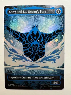 Aang, Swift Savior (Borderless) (Neon Ink Foil) Avatar: The Last Airbender Foil - Image 2