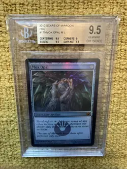 Mox Opal Scars of Mirrodin Foil BGS 9.5 - Image 1