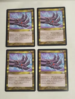 MTG Playset 4x Crosis's Charm (Planeshift/Gold/U) - BGM - Image 1