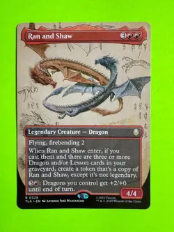 MTG Avatar - The Last Airbender - Ran and Shaw - Borderless - 0325 - Image 1