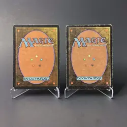 (2) Magic: The Gathering Disenchant MTG Revised Edition Vintage 1994 HP - Image 2