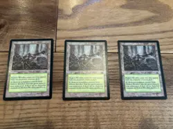 MTG - Hickory Woodlot x3 - Masks - Lands - NR - Image 1