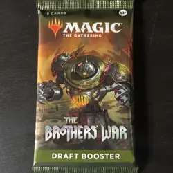 MTG: Magic The Gathering The Brothers War Draft Booster Pack - Image 1