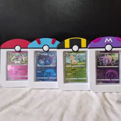 Pokemon Display Stand Protector Card Retro Nintendo TCG for Raw Card Storage. - Image 3