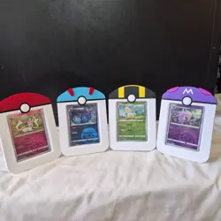 Pokemon Display Stand Protector Card Retro Nintendo TCG for Raw Card Storage. - Image 4