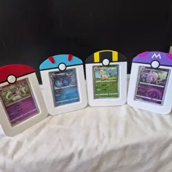 Pokemon Display Stand Protector Card Retro Nintendo TCG for Raw Card Storage. - Image 5