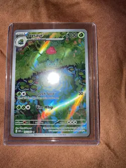 Pokemon TCG Ivysaur Holo Card 167/165 Scarlet & Violet 151 Series NM Condition - Image 3