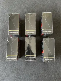 Lot of 6 Pokemon Mega Evolution Phantasmal Flames Booster Bundle NEW IN HAND - Image 4