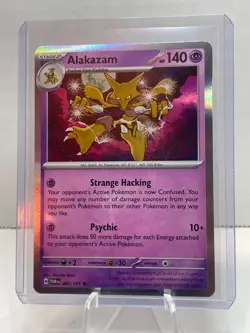 Pokemon TCG Alakazam SV06: Twilight Masquerade 082/167 Holo Rare - Image 1