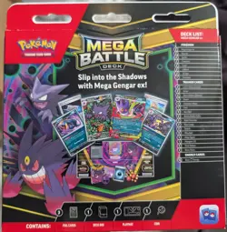 Pokemon TCG Mega Battle Deck (Mega Gengar ex) Factory Sealed Brand New - Image 2