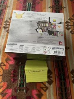 Pokemon Celebrations Elite Trainer Box ETB 25th Anniversary Factory Sealed - Image 2