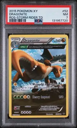 Pokemon XY Deck Exclusives - Dragonite 52/108 - PSA 7 - Image 1