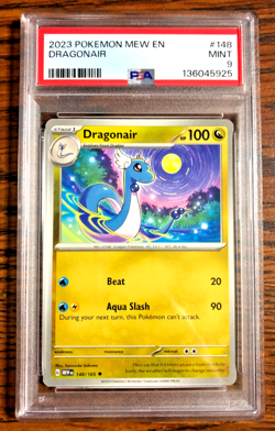 Dragonair Uncommon #148 - PSA MINT 9 - 2023 Scarlet & Violet 151 - Pokemon TCG - Image 1